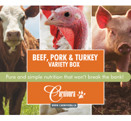 Variety Bulk Pack - Beef, Pork and Turkey - Diets